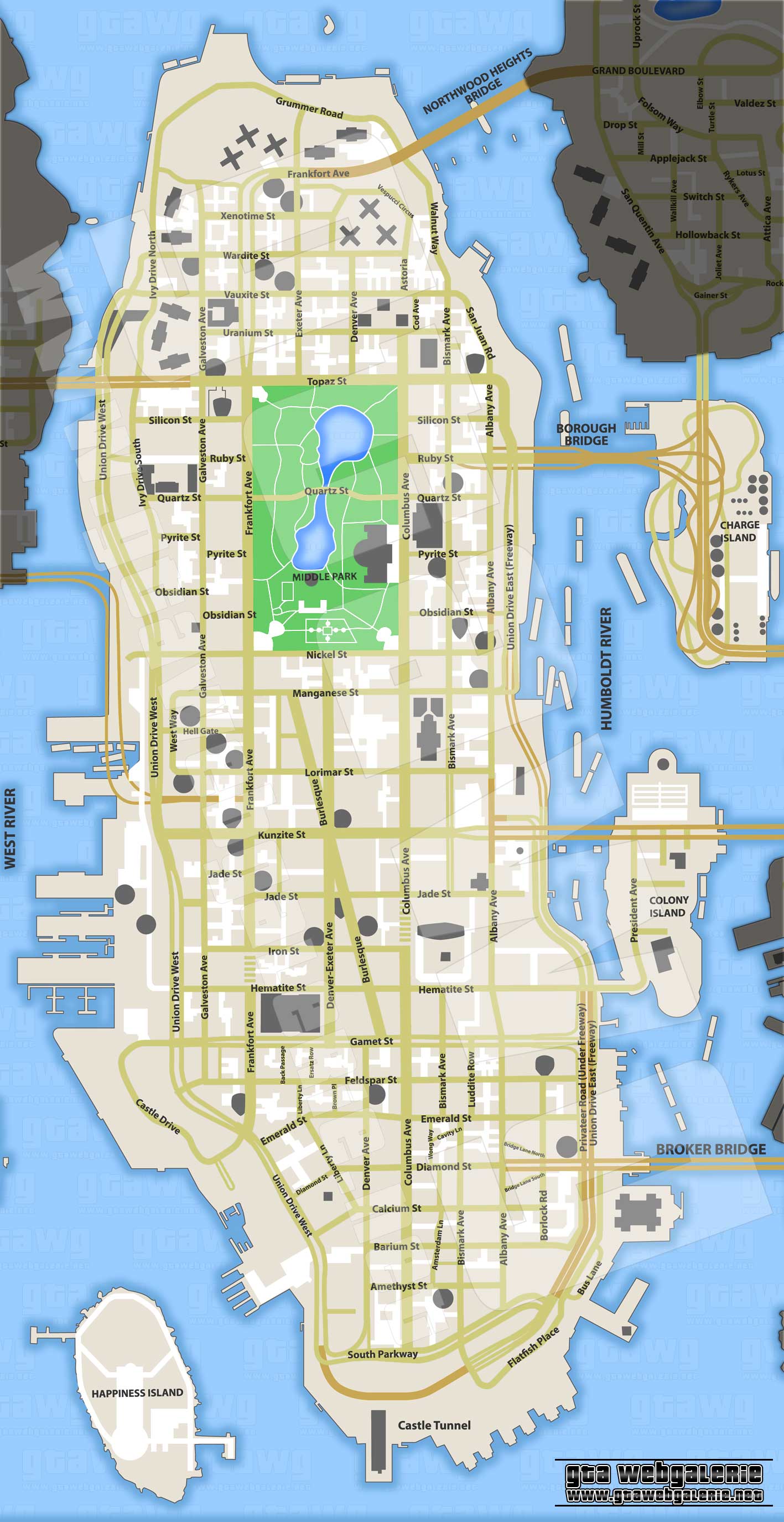 gta 4 comment avoir toute les iles