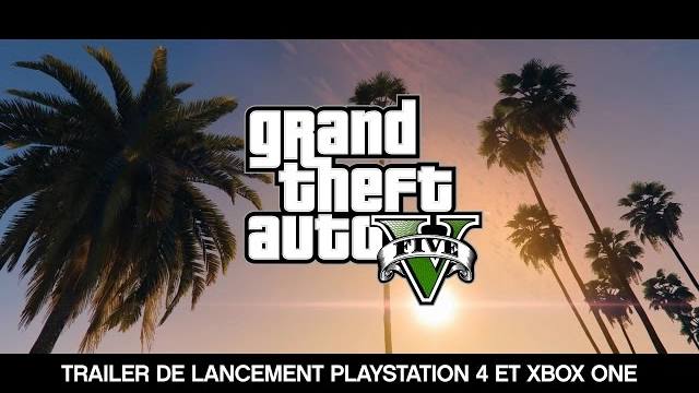 Vidéo de lancement de GTA V sur PS4 et Xbox One (compatible FPS)